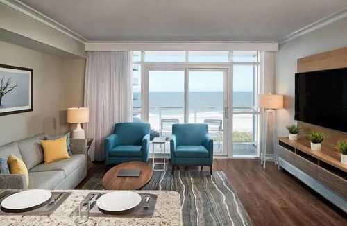 Downtown Myrtle Beach Resort | Ocean Enclave by HGV,South Carolina-2 BR Oceanfront Premier in Myrtle Beach