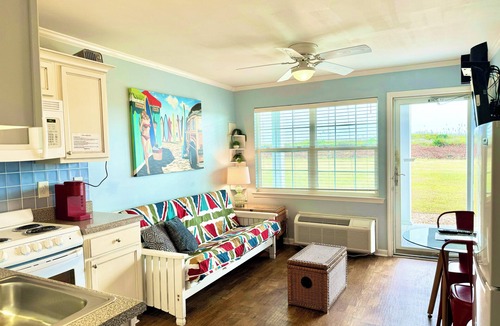 Atlantic Beach Condo | OCEANFRONT DUNESCAPE VIEW Direct Beach Access Kitchen Pool WiFi