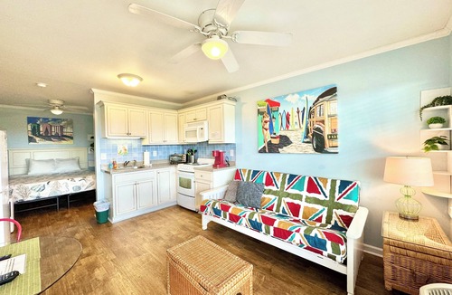 Atlantic Beach Condo | OCEANFRONT DUNESCAPE VIEW Direct Beach Access Kitchen Pool WiFi