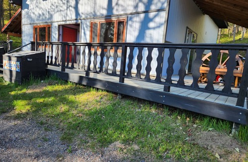 Stambaugh Ski Chalet | Peaceful Updated Ski Chalet across the street from Ski Brule Mountain -LEFT Side