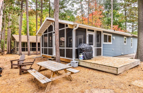 Eagle River Cottage | Pet Friendly Beautiful Cottage on Crystal Clear Private Meta Lake!