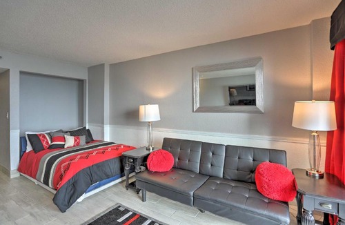 Myrtle Beach Apartment | Pet-Friendly Condo with Ocean Views, Steps to Beach!
