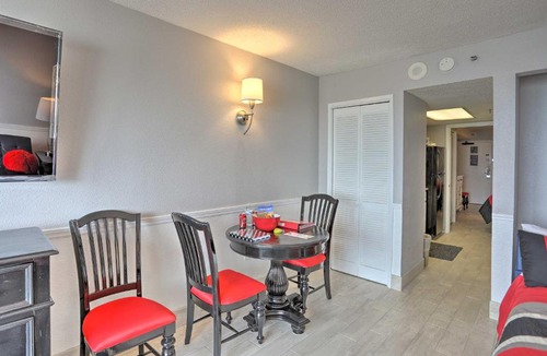 Myrtle Beach Apartment | Pet-Friendly Condo with Ocean Views, Steps to Beach!