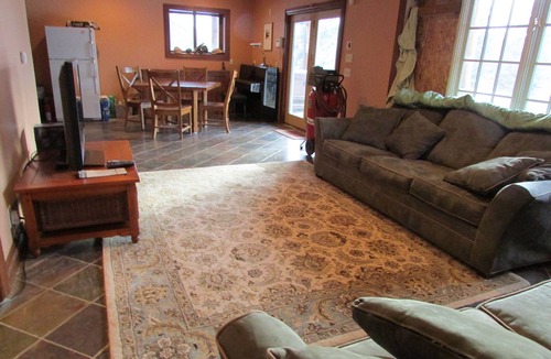 Rusk County Cabin | Premium log home on 600+ private wooded acres with private lake and waterfront