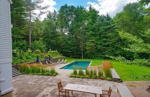 Old Chatham House | Private 73-Acre Estate w/Pool & Pond, 6 Bdrms, Avail Full Month of Sept