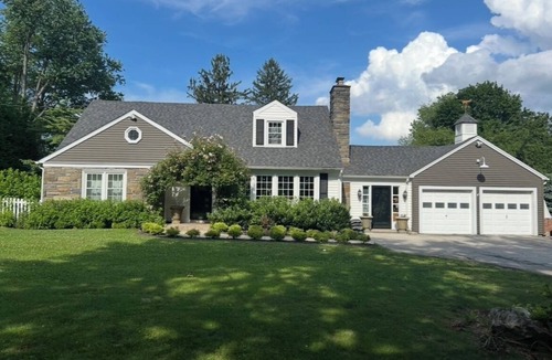 Newtown Square House | Private Cape Cod Retreat with Chef’s Kitchen & Serene Backyard