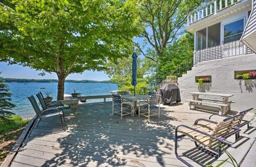 Three Rivers House | Private Dock & Stunning Views: Corey Lake Getaway!