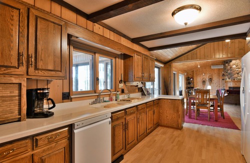 Solon Springs House | Private Lakefront Retreat on Middle Eau Claire - Snowmobile friendly and Sauna