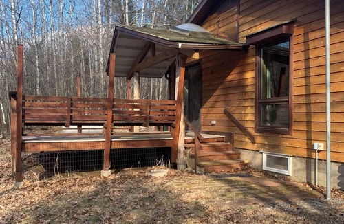 Cable House | Private, secluded 2-bedroom house with King, Queen beds near Cable with WiFi, AC