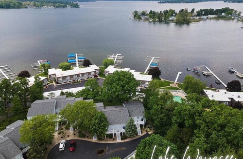 Enchanted Hills Condo | Quaint and quiet 2-bedroom lake front condo overlooking Lake Wawasee.