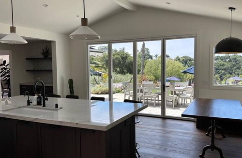 Eucalyptus Hill House | Renovated Montecito Estate Ocean Views Firepit Pool Spa Fenced Acre Guest Casita