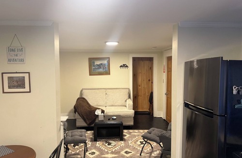 Saranac Lake Apartment | Renovated Mountain Escape with Wooded Views