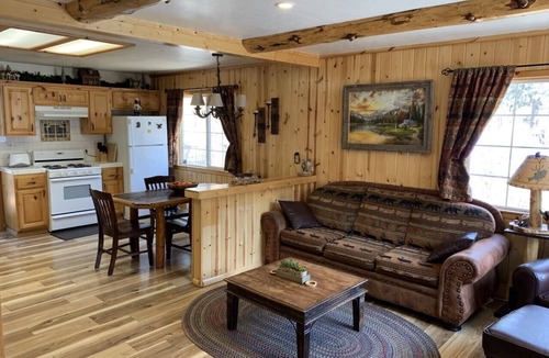 Big Bear City Cabin | Romantic Rustic Log-Cabin, Strictly For Couples or Small Families, 4-Person Max!