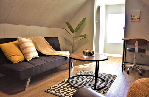 Waterville Apartment | Rustic Charm on the Third Floor