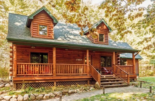 Clam River Cabin | Secluded Torch Lake Cabin, 3BR, Sleeps 8, Firepit