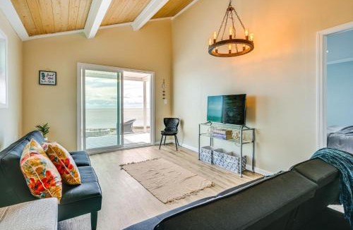 Standish Township House | Serene Lakefront Standish Home w/Fire Pit & Grill