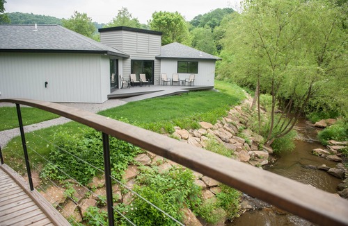 Sarver House | Single Level Home with Deck and Creek