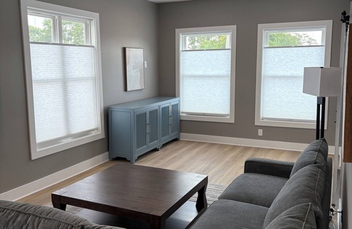 South Bend Apartment | Spacious 3-bedroom apartment above neighborhood tavern in South Bend