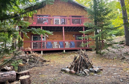 Iron River House | Spacious lakeside cabin in the heart of the Northwoods
