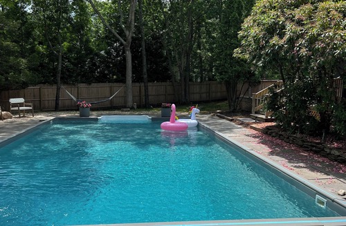 Springs House | Sparkling East Hampton Oasis 3 bed 2 bath w/heated pool. Pets Welcome!