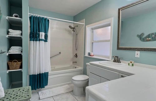 Dolphin's Cove House | Sprawling, private pool oasis with plenty of room for R&R! Pet Friendly!