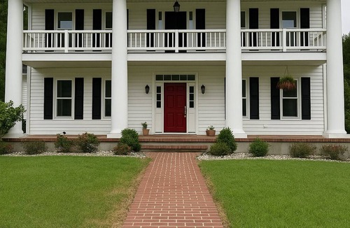 Jacob House | Step back in time in this Plantation Style Manor similar to Gone with the Wind