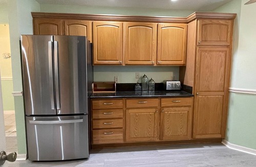 Winifred House | Stylish Winifred Home w/Lanai, Patio, & Golf Cart Near Lake Sumter Landing
