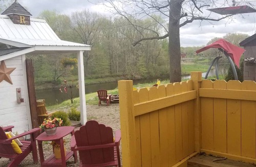 Niles Cabin | Unique Repurposed Barn near Niles for Glamping in Michigan
