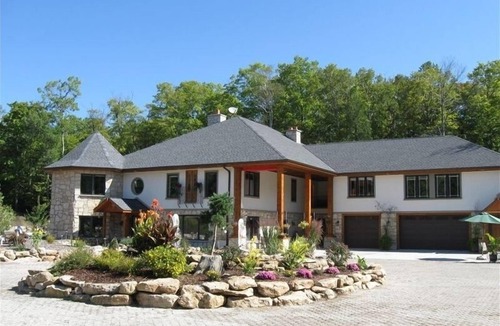 Fish Creek House | Unique Setting - Built on Quarry Bed