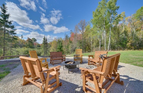 Rudyard House | Upper Peninsula Barndominium on 18 Acres w/Emus