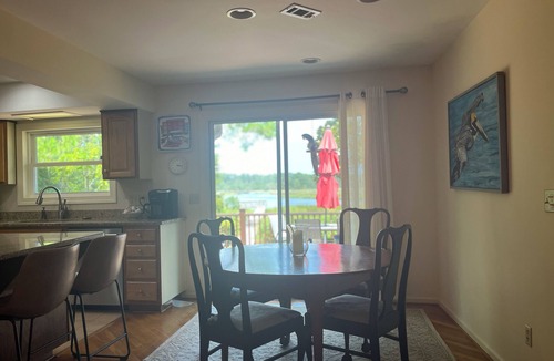 St. Marys House | Waterfront four bedroom home & dock, fabulous views boating and great fishing.