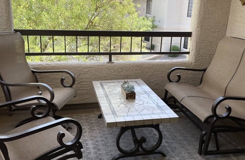 Village Four Condo | Your Scottsdale Getaway awaits you with this wonderful poolside condo !
