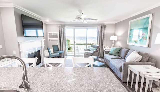 112 Water Street | Lake Charlevoix Views | Private Patio and Beach |