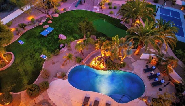 3Million$ LuxWaterSlide Getaway*PickleBall*Golf*