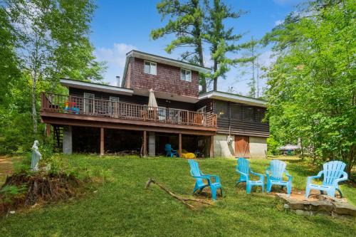 Adirondacks in Style! Lake House w/Deck, Fire Pit