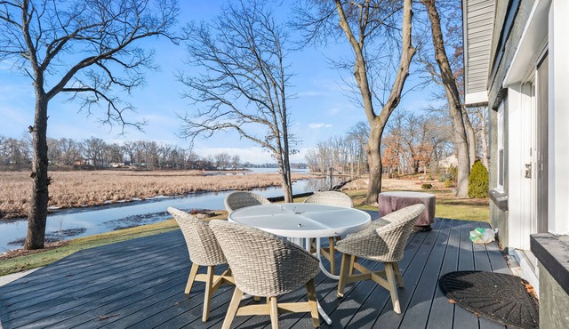 Amazing secluded canal front retreat with a beautiful Sunset.