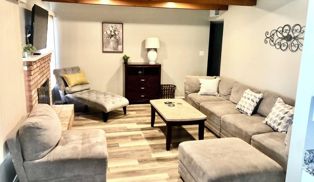 Beautiful newly remodeled 3 bed 2 bath foothills home. No cleaning fees.