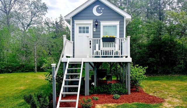 Beautiful Treehouse Under The Stars Near Wolverine, Michigan