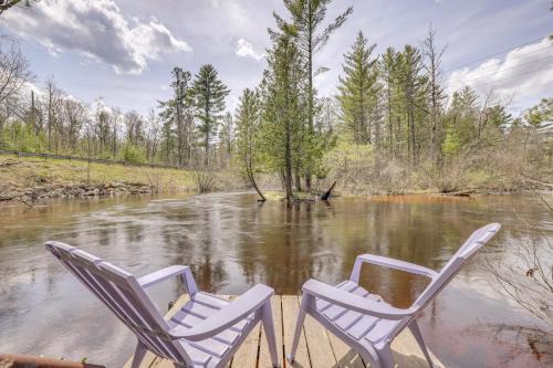 Blue Ribbon River Private Access! 18-Acre Escape