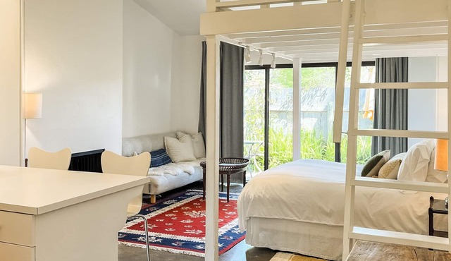 Bright, Private Studio in Downtown Santa Barbara