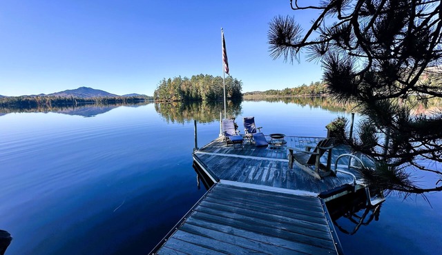 Camp Bear Claw, private home on the shores of Oseetah Lake.
