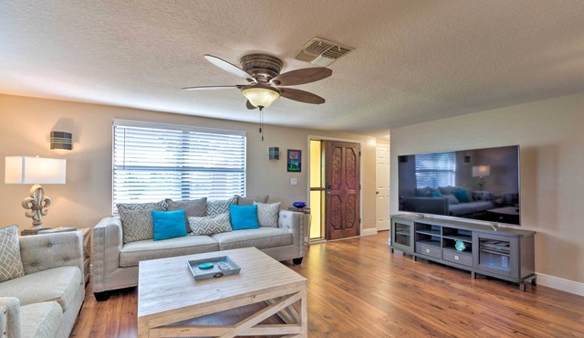 Canalfront Home w/Dock & Access to Gulf of Mexico