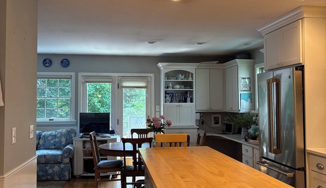 Charming Burns Park home, three bedroom, three bath, walk to campus, large deck