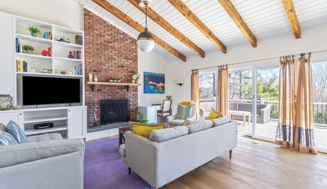 Chic Coastal Cottage In Hither Hills, Montauk. Private Ocean Access