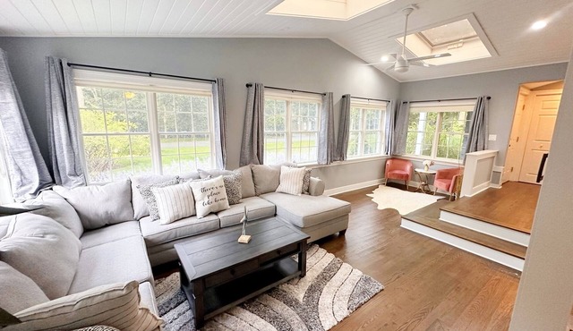 Coastal Retreat, Private Beach Access, and Pool Paradise in East Hampton