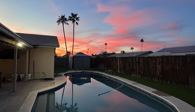 Comfortable and fun! Pool, game room, outdoor living spaces, great location +