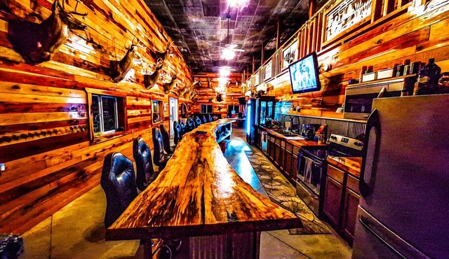 Comfortable lodging with full bar. Kids stay free!