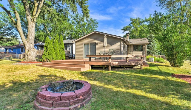 Cozy Southeast Michigan Home w/ Private Yard