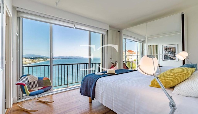 Easy Clés- Apartment with a stunning Ocean view - Parking in Biarritz
