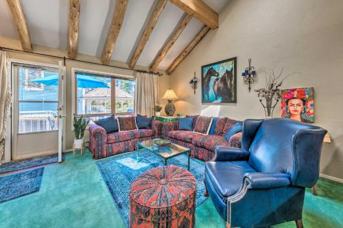 Eclectic Home w/Deck: 4 Miles to Ski Cloudcroft! in Cloudcroft